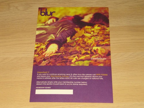 Blur beetlebum original - -, uk