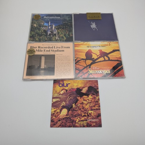 Blur singles country - blur, cd